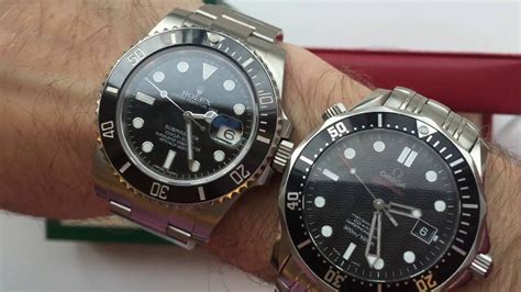 rolex submariner vs omega seamaster co axial|rolex vs omega seamaster 300m.